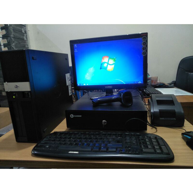 Komputer Kasir lengkap Fullset Intel Pc desktop Branded ll komputer kasir ll kasir ipos ll KUAT