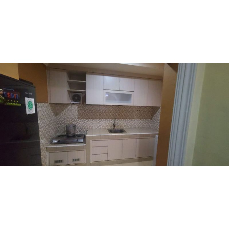 Kitchen sett hpl/kitchen custom/lemari dapur hpl/rak dapur