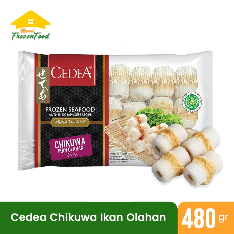 

Cedea Chikuwa Ikan Olahan (250gr)