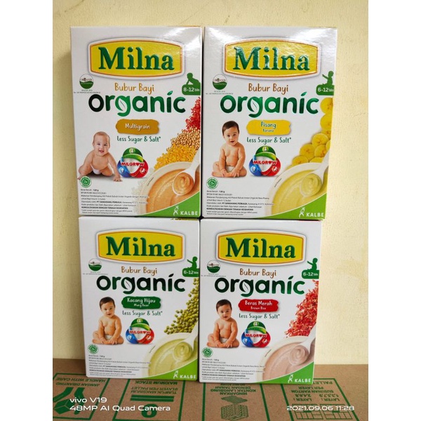 milna bubur organik 120 gr