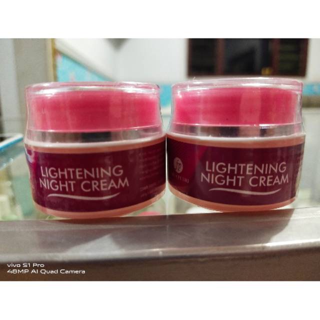 Lightening night cream FAILA PUTRI BPOM - KRIM MALAM NIGHT GLOW FORTE - krim fp