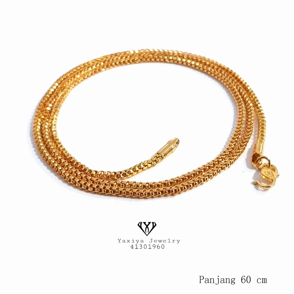 

Kalung Rantai Jenis Italy Perhiasan Imitasi Yaxiya Jewelry 41301960