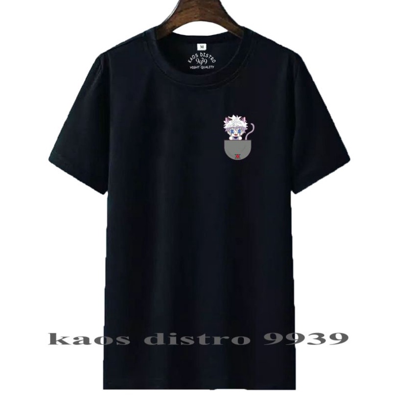 kaos pria anime jepang sablon digital