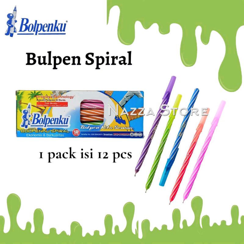 

Bolpenku pulpen Lilin 12 pcs