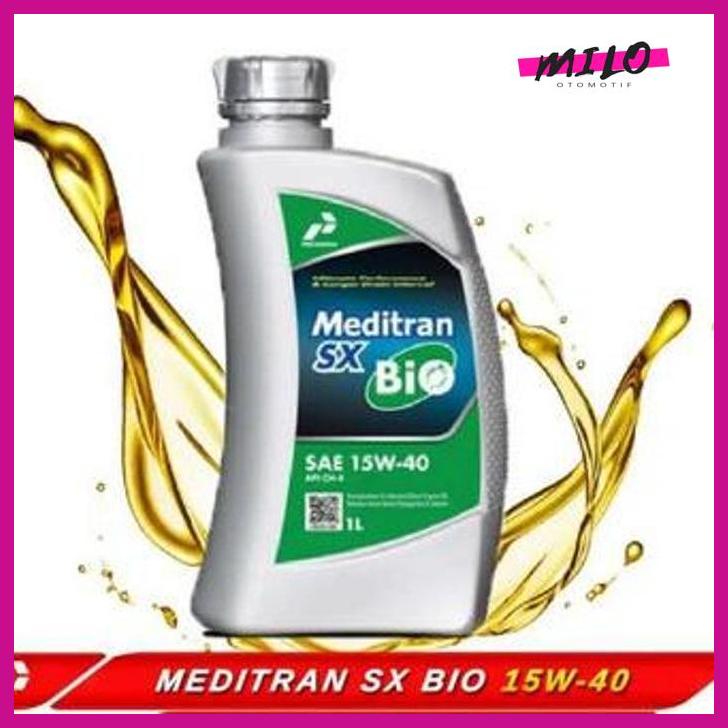 Oli Mesin Meditran Sx Bio 15W-40 Diesel 1 Liter Pertamina -44142 Sale