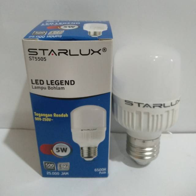 Lampu led kapsul 5w Starlux Legend.