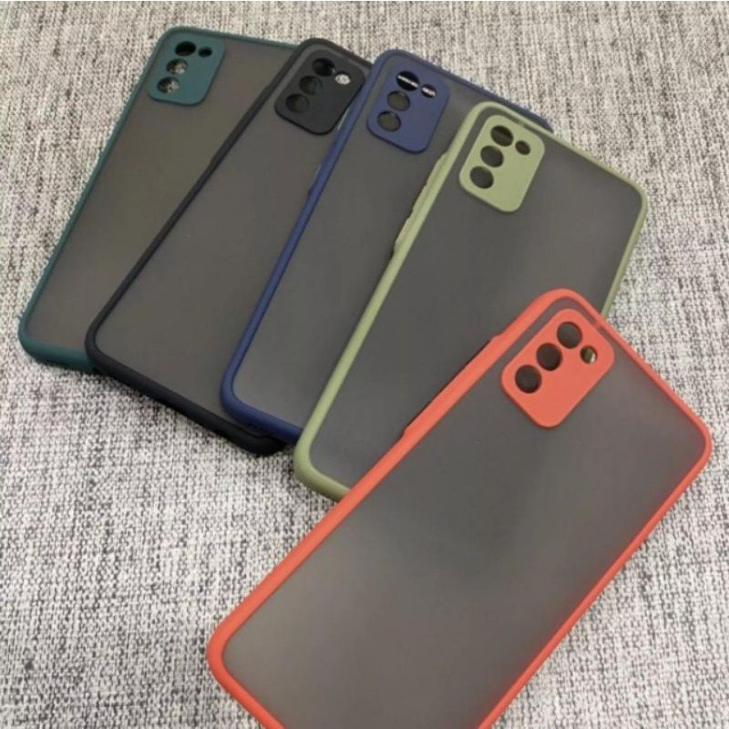 CASE MATTE SAMSUNG GALAXY A03S TRANSPARAN FUZE MACARON MY CHOICE - FA