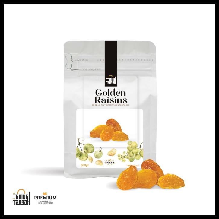 

Kismis Golden Raisins Premium Timur Tengah Original High Quality