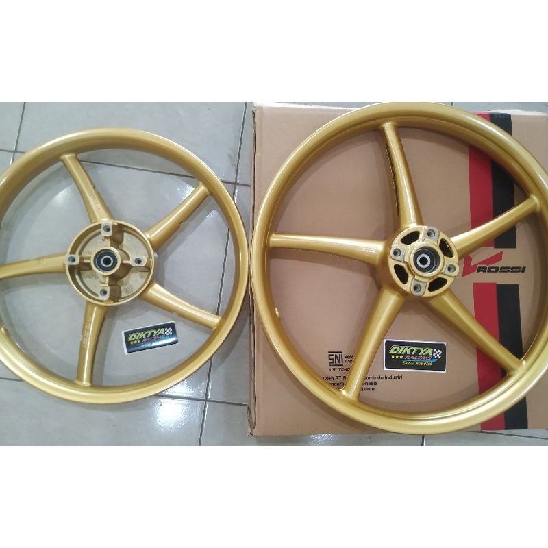 Velg V-rossi Copy Rcb Buat Jupiter MX New,MX King Uk 1.60 Rata.