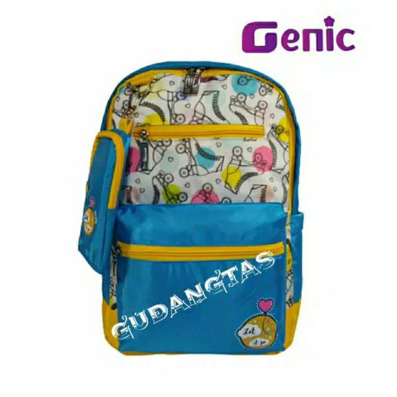 Tas ransel GENIC tas ransel sekolah backpack 29358