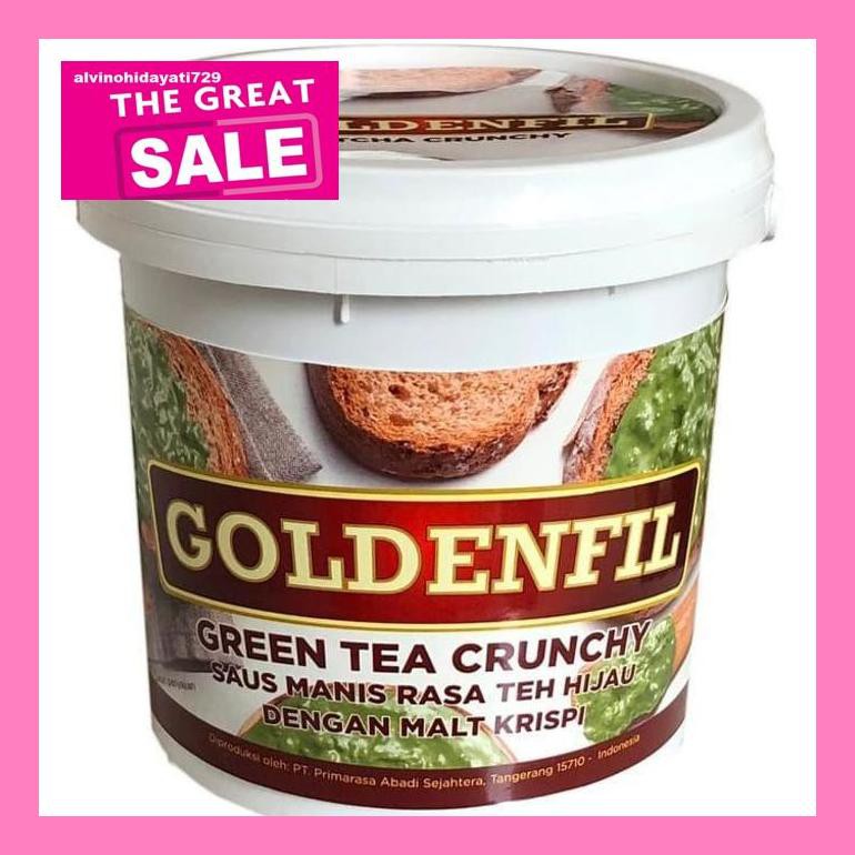 

Al04Nind Goldenfil Green Tea Matcha Crunchy 1Kg Indvvl03