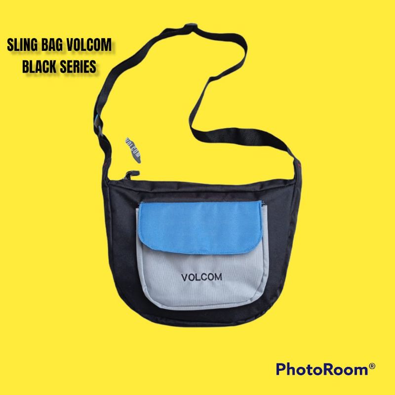 Fuku Sling bag Volcom Tas Volcom Tas Selempang Volcom Slingbag Volcom Logo Bordir