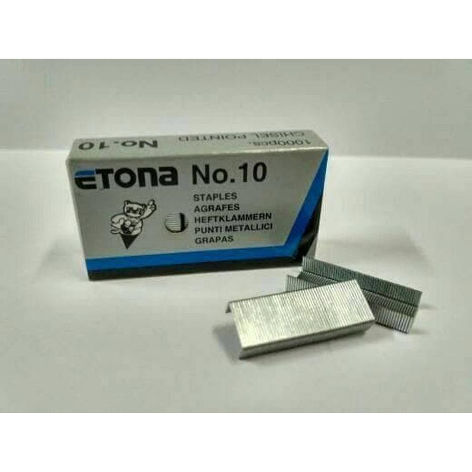 

Dijual Isi Refill Staples Stapler Besar ETONA No. 3 / 24/6