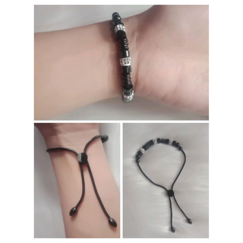 Gelang Serut Titanium Original,Anti Karat AntiLuntur