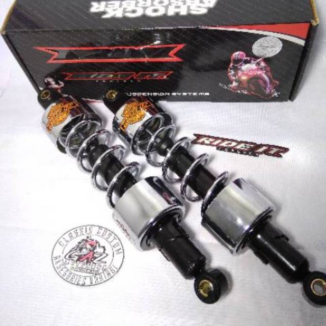 Shock Classic 340mm 310mm Sekok Belakang CB Harley klasik 34cm 31cm Ride IT