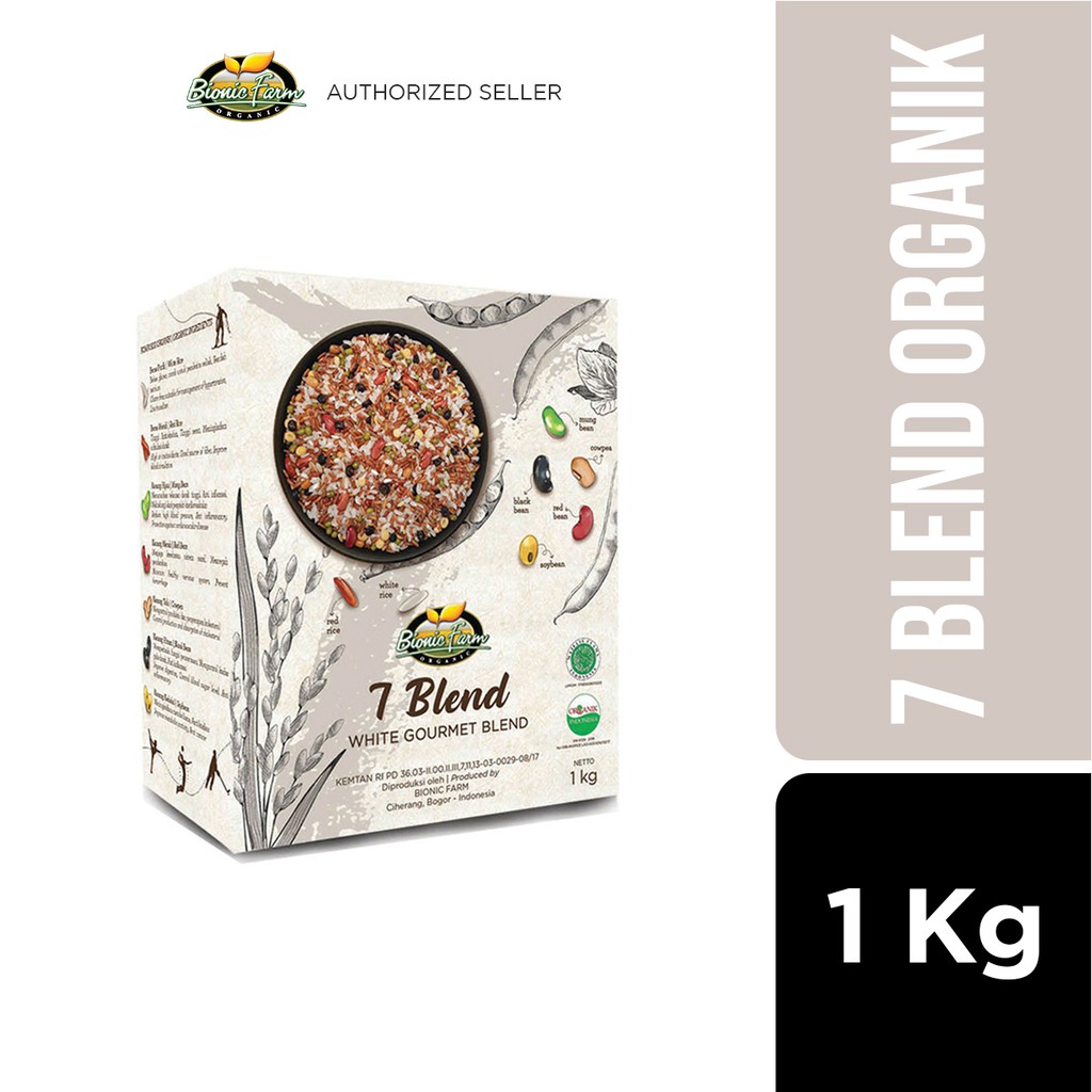 

Bionic Farm Seven Gourmet Blend White Organik 1kg