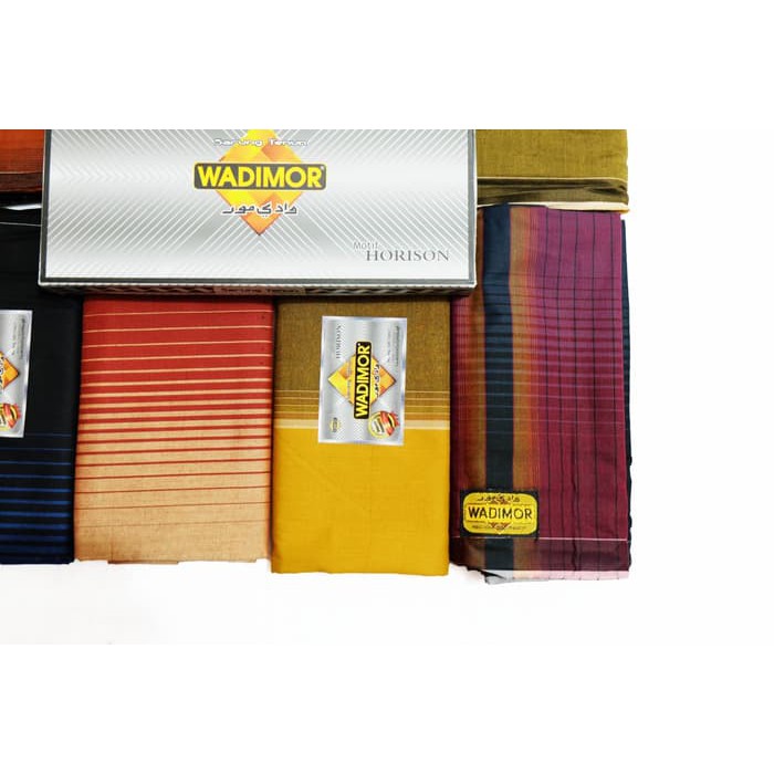 Sarung Wadimor Motif Horison Sarung Tenun Wadimor Dewasa Random Sarung Wadimor Horison IL