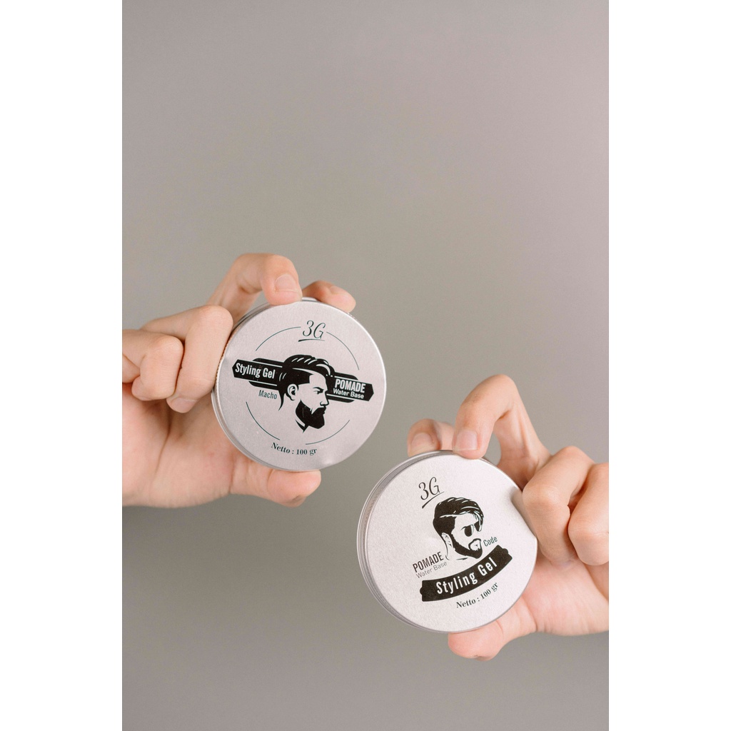 3G - Styling Pomade Gel [BPOM]