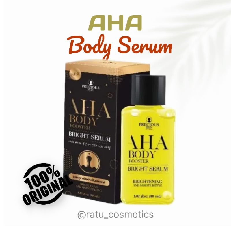 AHA BODY BOOSTER AHA SERUM (BUKAN MIMI AHA SERUM ) PEMUTIH ORIGINAL