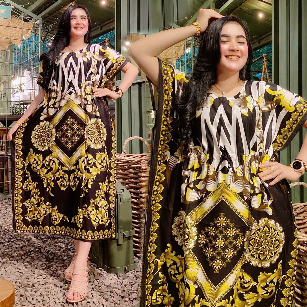 Baju Wanita ukuran JUMBO kain Rayon model daster kalong kelelawar