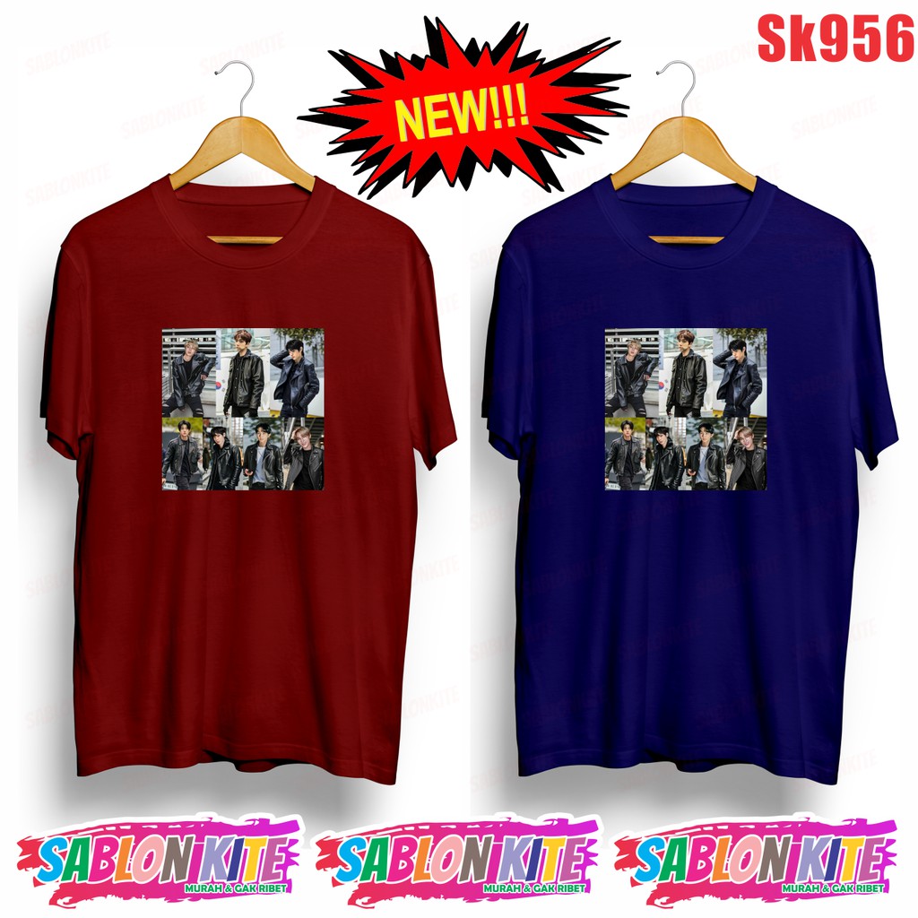 MURAH!!! KAOS KPOP MEMBER SK956 UNISEX COMBED 30S