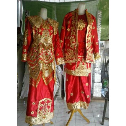 Baju adat pengantin minang dewasa