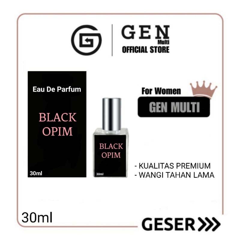 GEN - [BPOM] Parfum Black Opiys 30ml Premium / Parfum Black Opim 30ml Best Seller / Parfum Wanita Wangi Tahan Lama