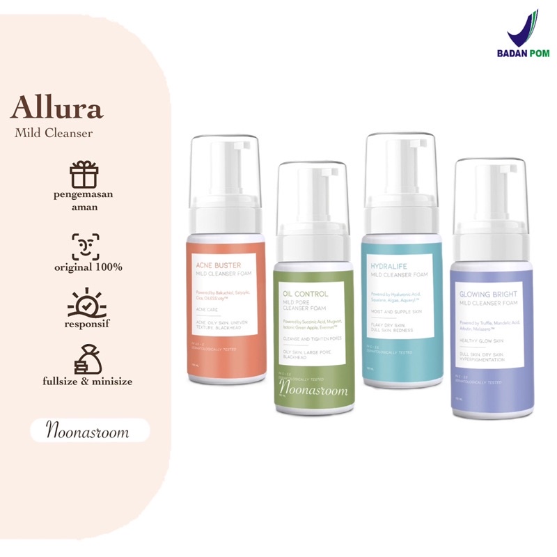 Allura Mild Cleanser Foam 100ml