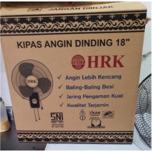 HRK Kipas Angin Dinding 18&quot; Wall Fan Baling Besi Industri 607J