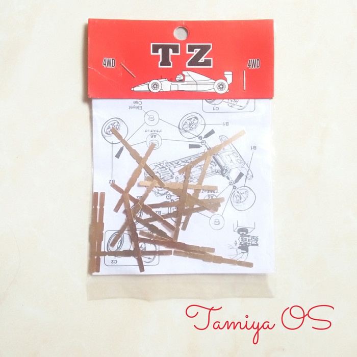Brush Tembaga Tamiya High Quality isi 20 lembar - Dinamo Tamiya