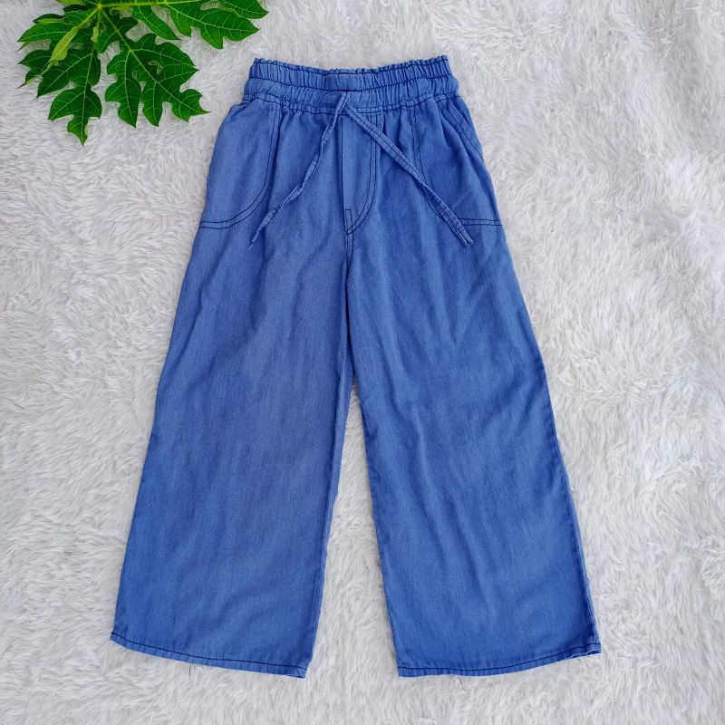 CELANA KULOT JEANS ANAK 4-16 TAHUN / KULOT JEANS ANAK PEREMPUAN / JEANS KULOT ANAK TANGGUNG