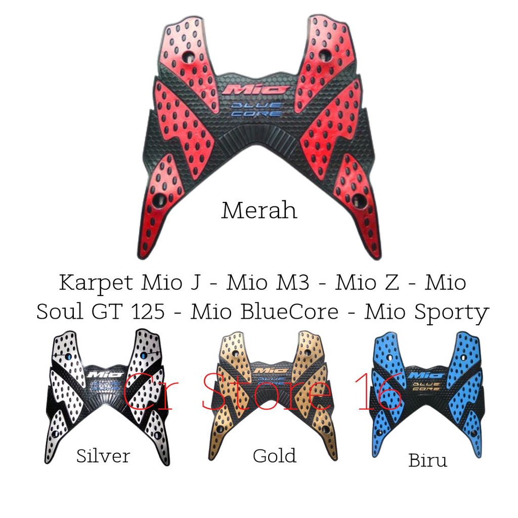 Gookem Karpet Motor Yamaha Mio M3 - Mio Z - Soul GT 125 - X Ride 125 - Mio Fino Blue core 125