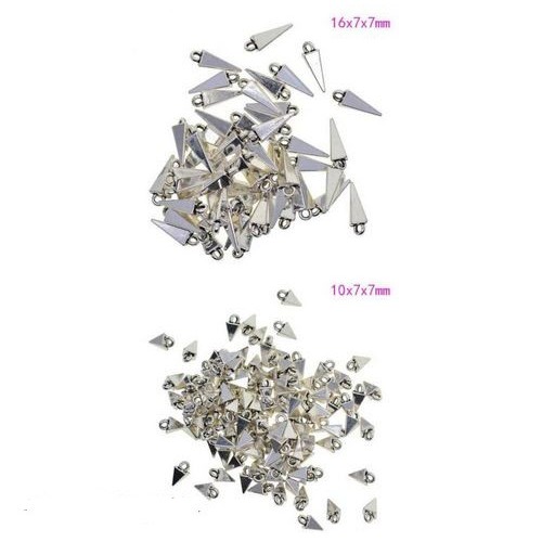 3D Pyramid Charms - Charm Bentuk Piramid (20pcs)