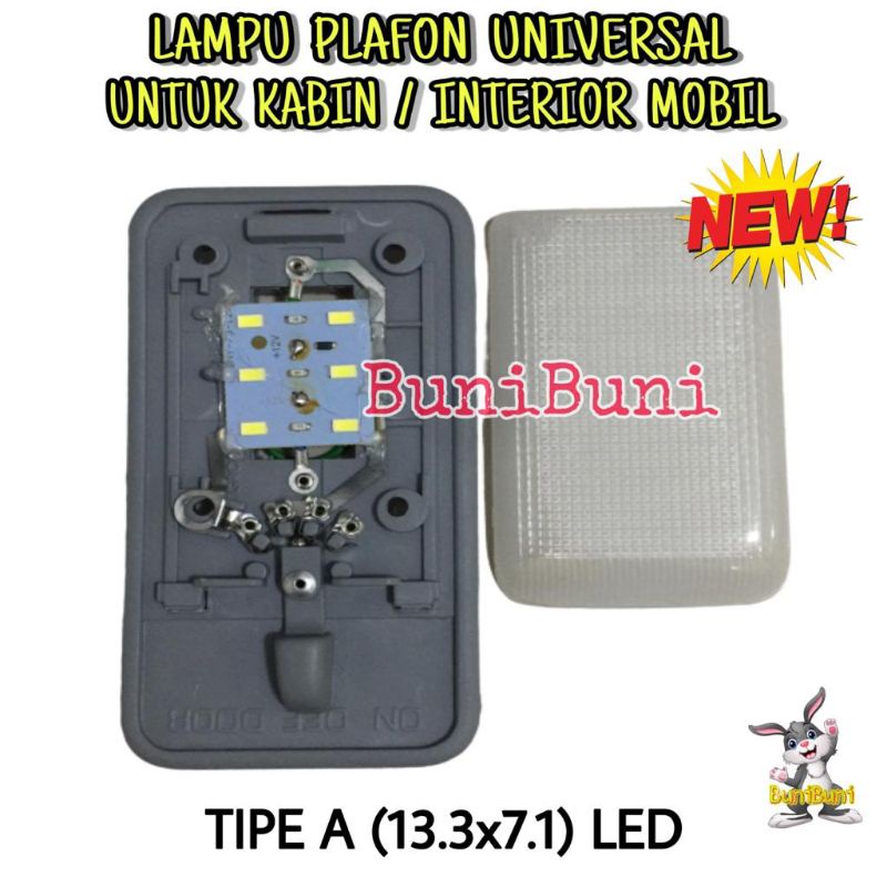 Lampu Plafon Mobil Komplit Untuk Kabin Interior Mobil Universal Dengan Lampu Led