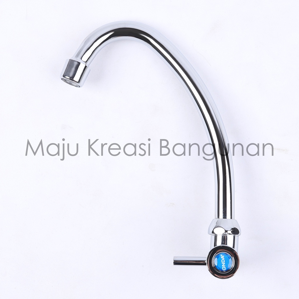 Kran Angsa ONDA V 638 S Keran Cuci Piring Dapur Kitchen Sink Tembok V638S Wastafel Tap