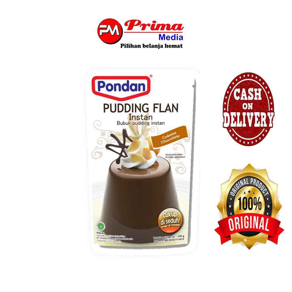 

Pondan Pudding Flan 100gr