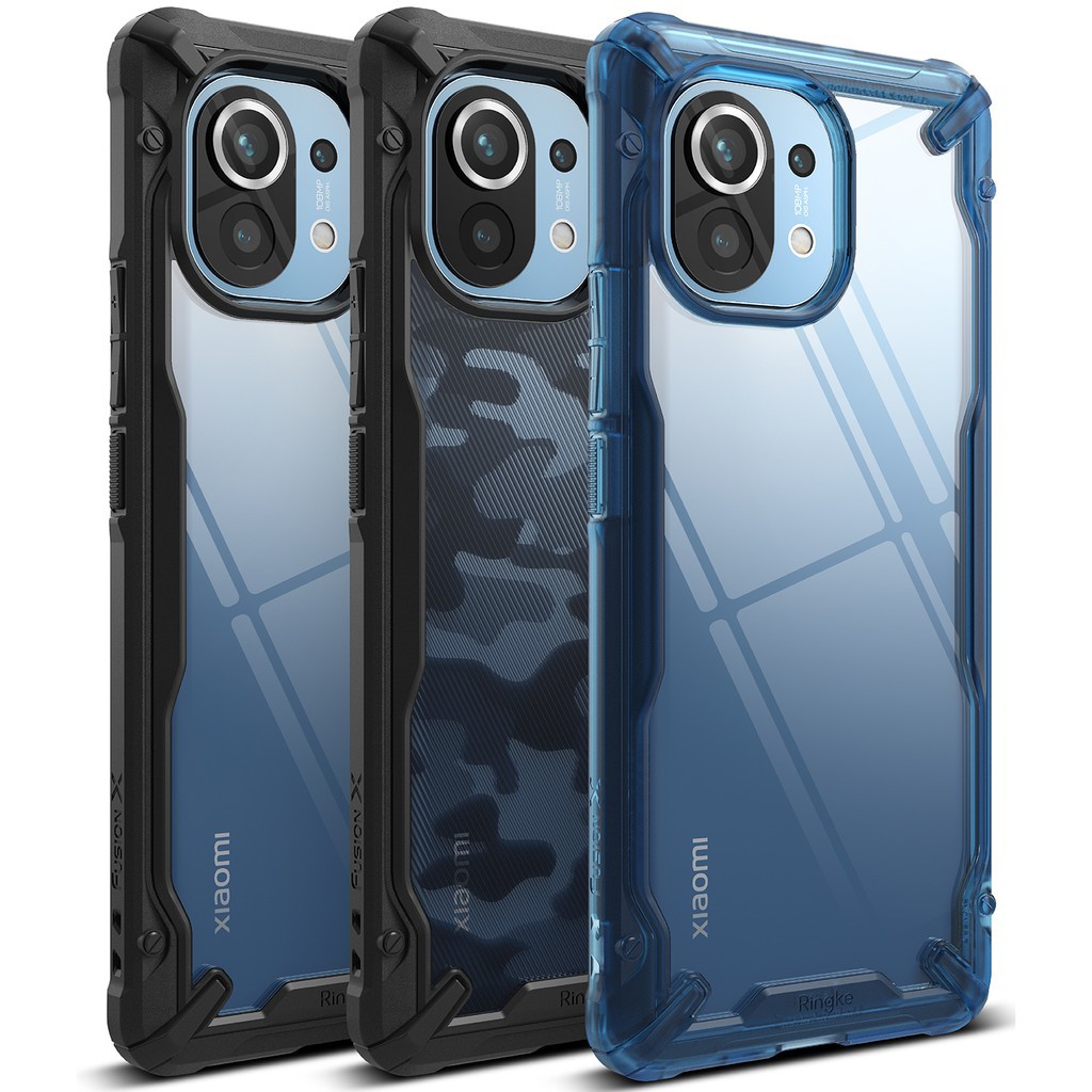 Ringke Fusion-X Mi 11 Mi11 Case Anti Crack Hybrid Military Drop