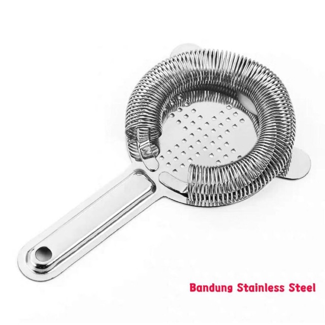 Sus 304 Filter wine cocktail shaker strainer bar ice stopper hawthorne