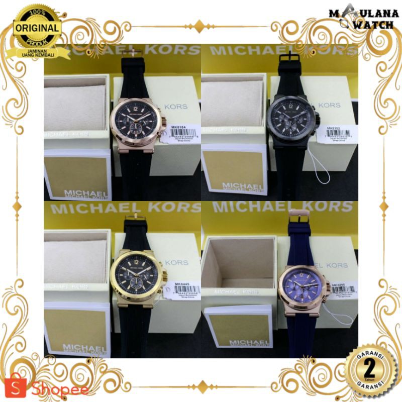 JAM TANGAN PRIA WANITA | RANTAI | KULIT | KARET | MURAH | PRIA MICHAEL KORS MK8184 MK8152 MK8445 MK8