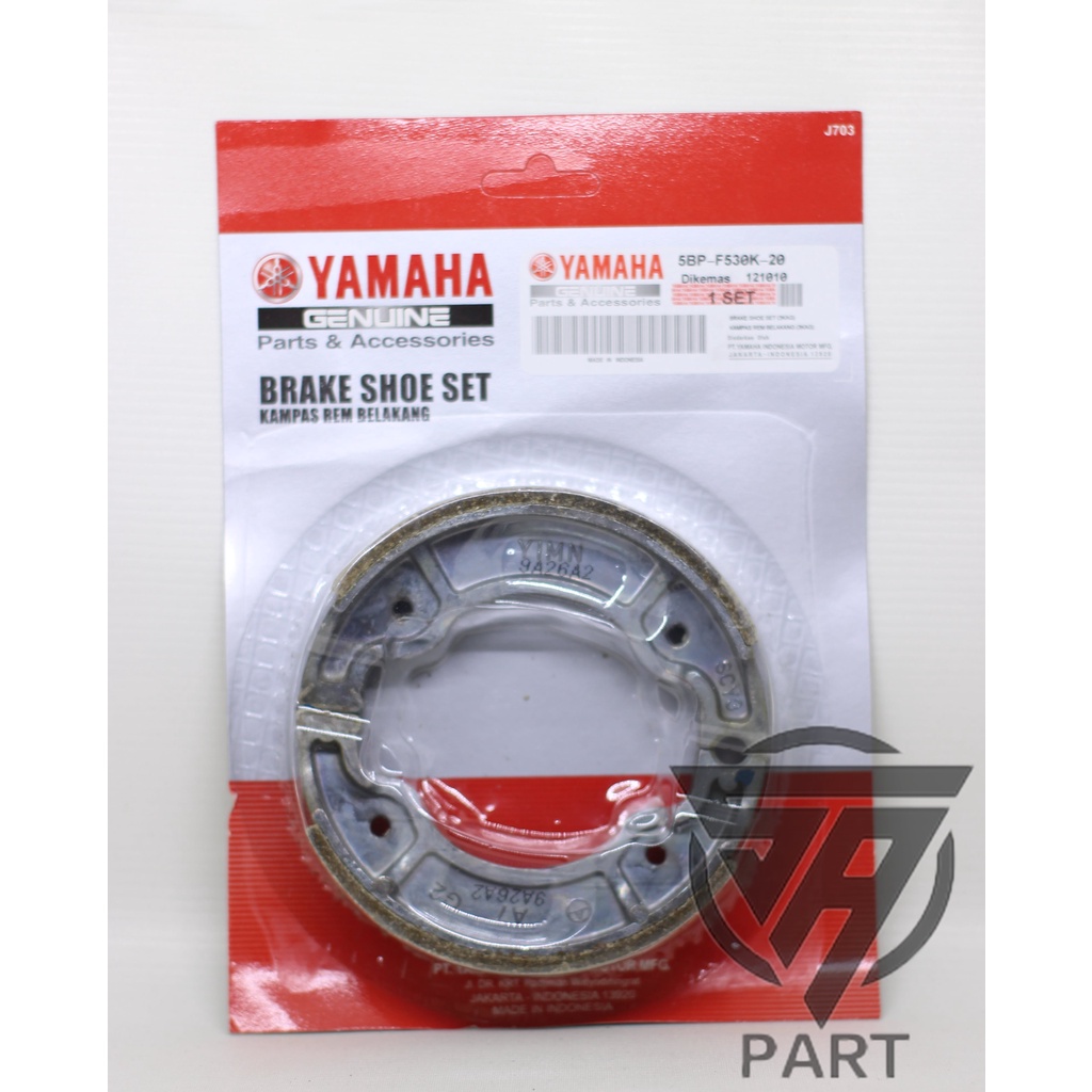 Kampas Rem Belakang Tromol Yamaha RX King RXK Byson 5BP 3KA