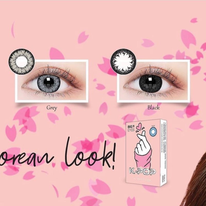 softlens warna diameter besar 16 mm water 42% k-pop