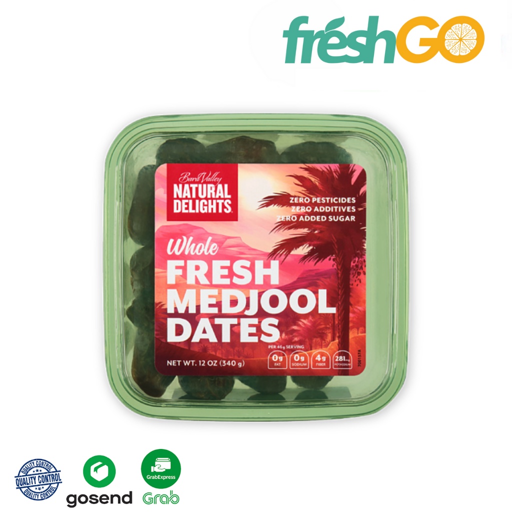 

Freshgo.id Kurma Fresh Medjool Dates Import 250gr/pack