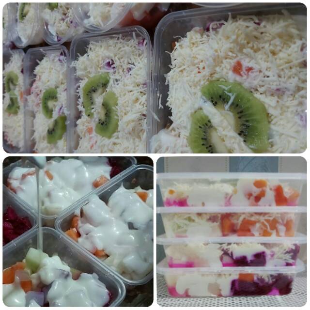 

Salad buah sehat dan murah berkualitas, dengan buah segar dan bahan pilihan