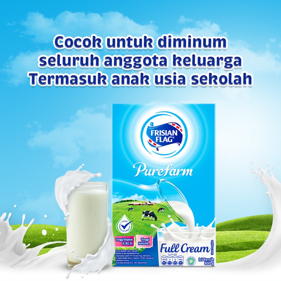 Susu Bubuk * Frisian Flag * Susu Full Cream * 800g