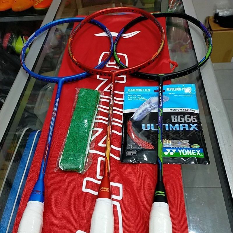 NEW PRODUK RAKET BADMINTON LINING WINDSTORM 75 Shopee Indonesia