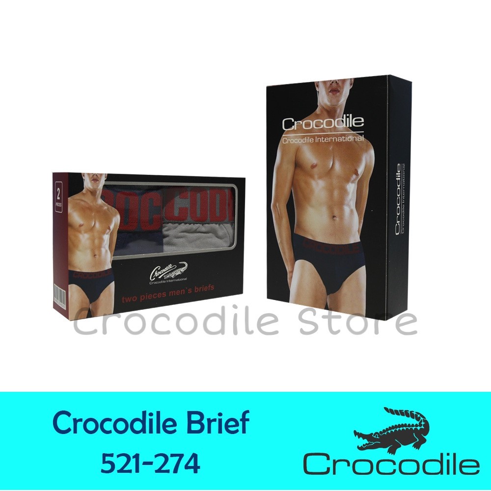 Celana Dalam Crocodile Artikel 521-274 (2 Pcs in Box)