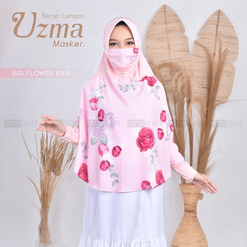 Bergo Lengan Uzma Masker