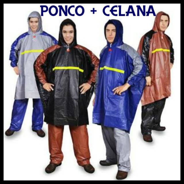 Ponco Celana Getz ( Jas Hujan Celana) -