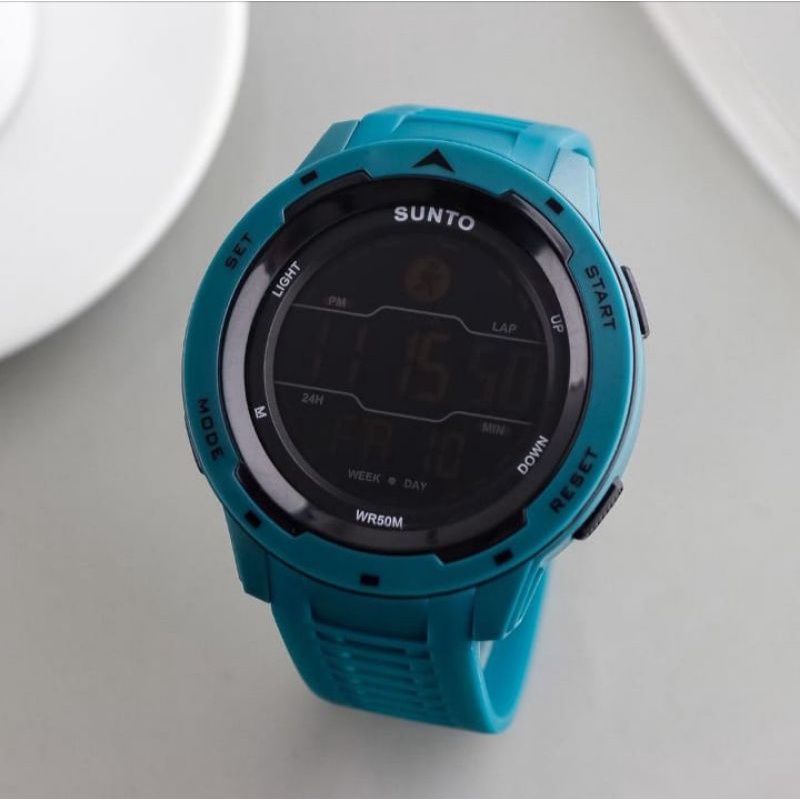 DUAAAR COD 0VIRALL JAM TANGAN PRIA SUNTO VIRAL147 DIGITAL WATCH 100% WATER