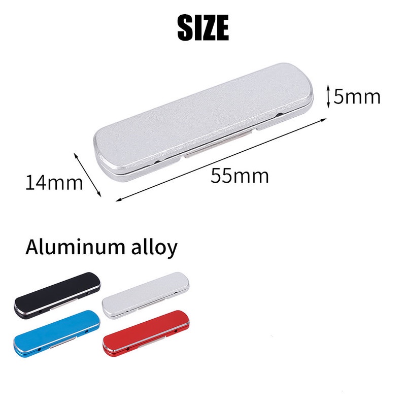 Holder Handphone Universal Bahan Aluminum Alloy Dapat Dilipat / Berputar 360 Derajat° Stand Bracket Metal Mini Invisible Rotasi Putar Kualitas Tinggi Untuk Handphone Universal